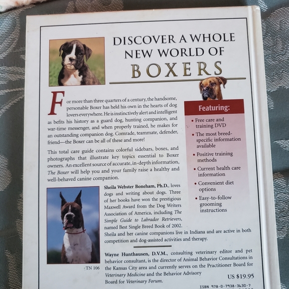 The Boxer, Book with DVD guide for dig care and training - Picture 3 of 7